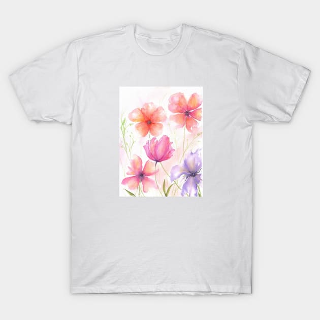 A Bouquet T-Shirt by Tstafford